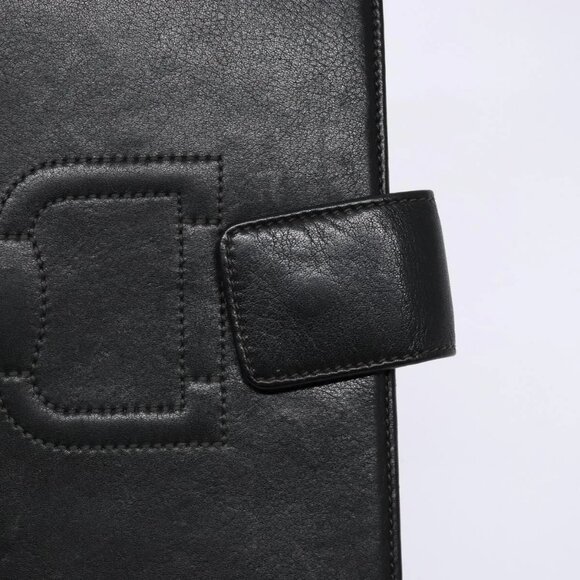 GUCCI Book Cover Leather Black Auth 133512 - Picture 11 of 16